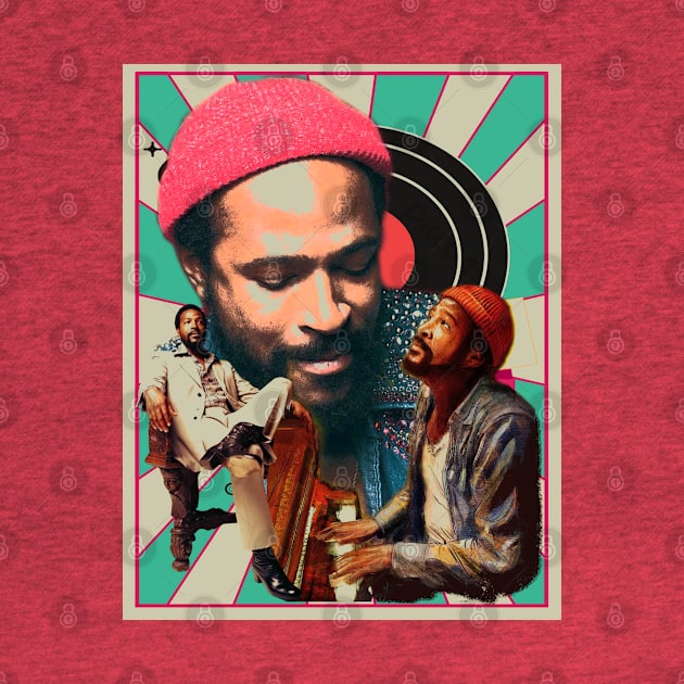 Marvin Gaye : Retro Vintage by chanda's